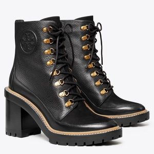 Tory Burch Miller Lug Sole Booties